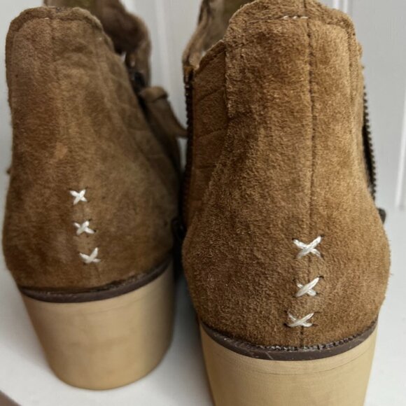 REEF Women's Voyage Boot Low Suede Booties Size 10 - Picture 5 of 8